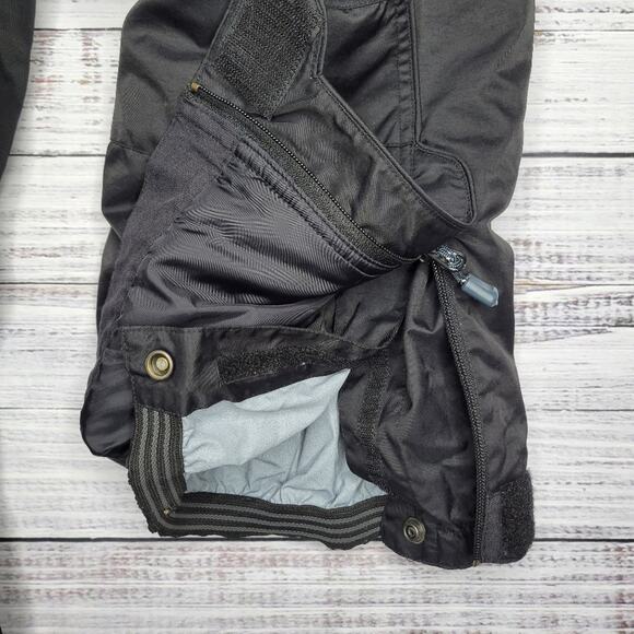 Black Dot Bib Snow Overalls Insulated Winter Black | Youth Small - Picture 9 of 14